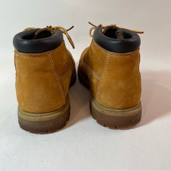 Timberland Nellie Chukka leather ankle boots in wheat beige women’s 9 - Picture 12 of 12